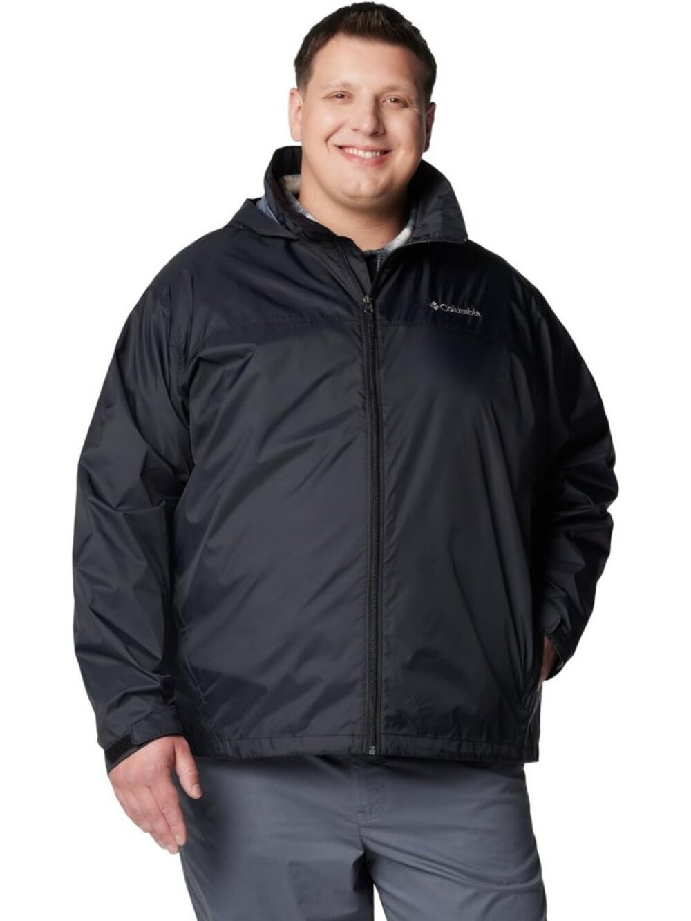 Men's Waterproof Rain Jacket, Lightweight Packable Windbreaker, Outdoor Gear